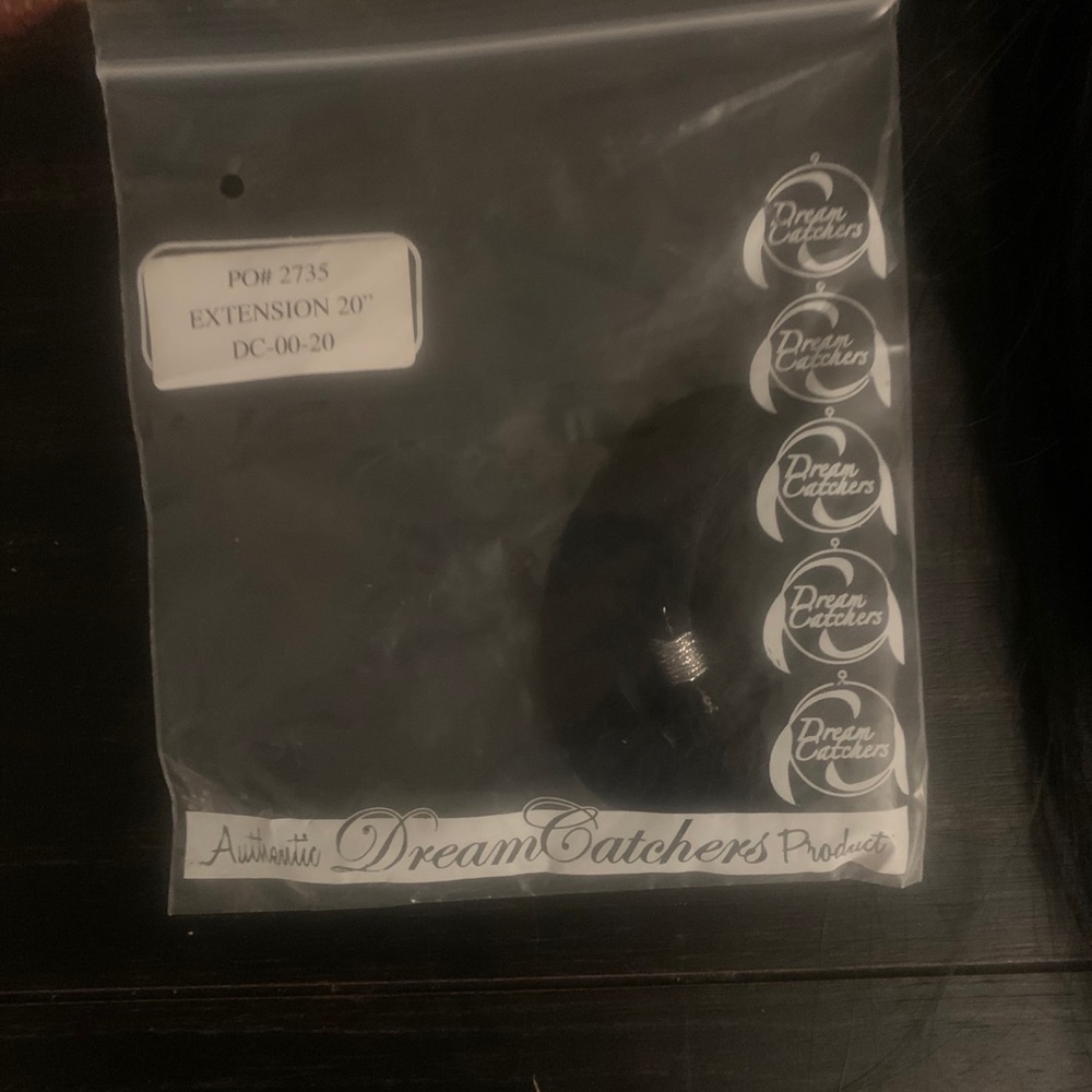 Jet black Dream catchers black i tip hair extentions